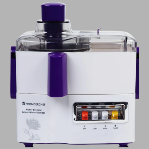 WONDERCHEF NA 750 W Juicer Mixer Grinder (Nutri-Blender Juicer-Mixer-Grinder | 2 Jars | Purple, White)
