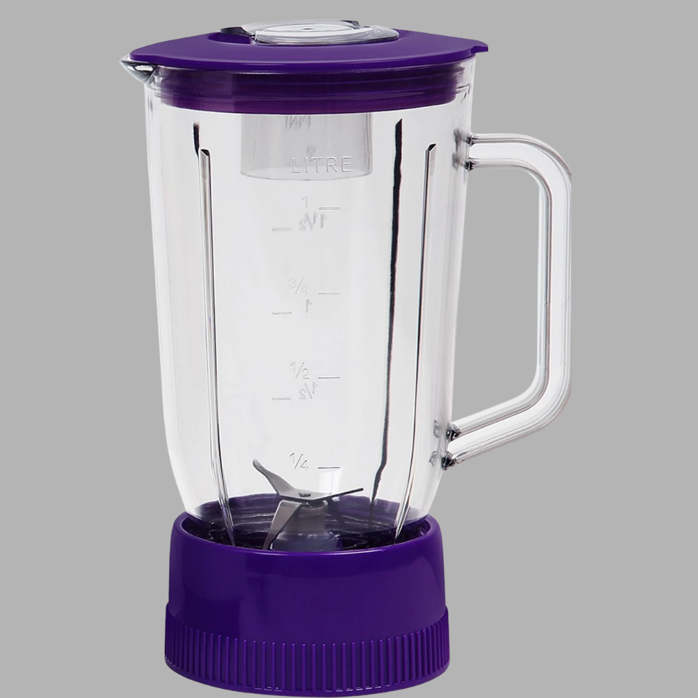 WONDERCHEF NA 750 W Juicer Mixer Grinder (Nutri-Blender Juicer-Mixer-Grinder | 2 Jars | Purple, White)