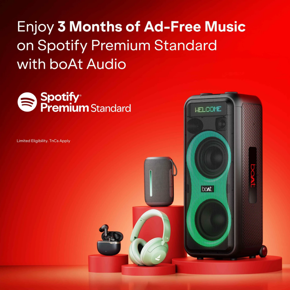 boAt Rockerz 425,25H Battery, BEAST Mode,ENx,Dual Pair, Stream Ad Free Music via App Bluetooth Headset (Ash Grey, On the Ear)