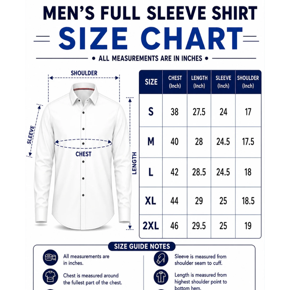METRONAUT Men Regular Fit Solid Spread Collar Casual Shirt