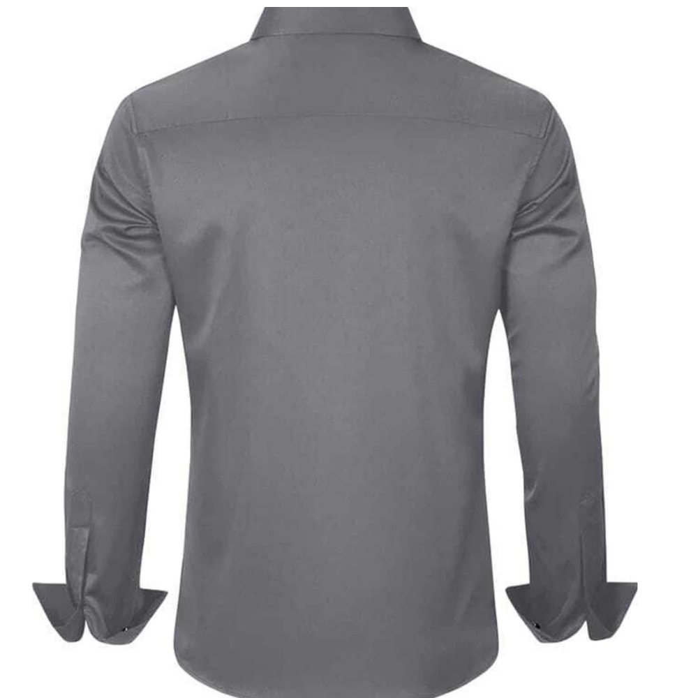PROMO FASH Men Regular Fit Solid Spread Collar Casual Shirt