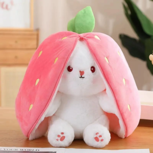 RSS SOFT TOYS Hot Selling Reversable Cute Plush Big Ears Bunny Premium Quality  - 35 cm (Multicolor)